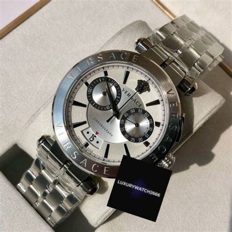 versace replica mens watches|Versace aion chronograph men's watch.